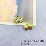50Pcs Heart Shape Jewelry Accessories for DIY Making