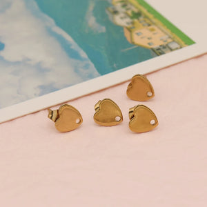 50Pcs Stainless Steel 8*8MM Geometric Shape DIY Jewelry Findings