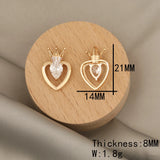 50Pcs CZ Charms Jewelry Accessories for DIY Making Earrings Necklace Pendants