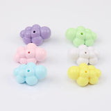 80Pcs 22*32MM Cloud Shape Acrylic Effect Beads