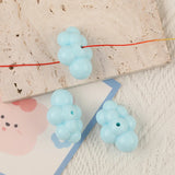 80Pcs 22*32MM Cloud Shape Acrylic Effect Beads