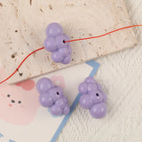 80Pcs 22*32MM Cloud Shape Acrylic Effect Beads
