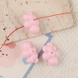 80Pcs 22*32MM Cloud Shape Acrylic Effect Beads