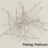 Copper Metal Eye Pins Findings for Jewelry Making