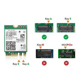 Wireless Card AX210NGW Dual Band 3000Mbps M.2 802.11Ax WiFi 6E Bluetooth 5.2