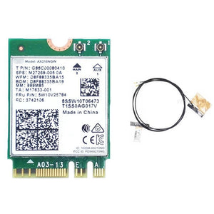 Wireless Card AX210NGW Dual Band 3000Mbps M.2 802.11Ax WiFi 6E Bluetooth 5.2