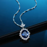 925 Sterling Silver Textured Stones Necklace