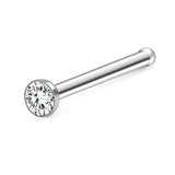 18PCS 20G Stainless Steel Nose Rings Straight Piercings Hypoallergenic