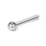 18PCS 20G Stainless Steel Nose Rings Straight Piercings Hypoallergenic