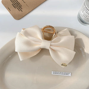 Big Bow-knot Hair Clips Metal Hair Claws Barrettes for Women
