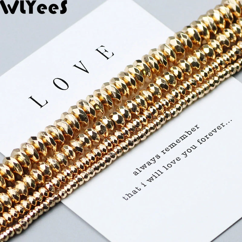 14 Hematite Beads 4-10mm Spacer Loose Bead for Jewelry Making DIY