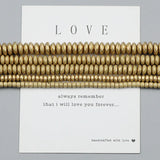 Matte 14k Hematite Bead 3-8MM Faceted Flat Round Stone Spacer Bead