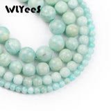 Peru Amazonite Round Loose Stone Beads 15'' 4/6/8/10mm