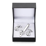 High-End Anchor Tie Clip Cufflinks Men French Cufflinks Set