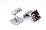 Classic stainless steel cufflinks for men, European wedding dress