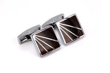 Classic stainless steel cufflinks for men, European wedding dress
