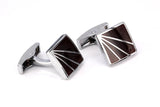 Classic stainless steel cufflinks for men, European wedding dress