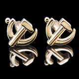 Communist Party Logo Cufflinks Men's French Shirt Cufflinks