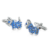 High-End Green Balloon Dog Rabbit Deer Cufflinks for French Shirt