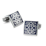 High-Grade Silvery Cufflink French Shirt Cufflinks