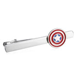 Superhero USA Captain Tie Clip Men's Business Suit Accessory