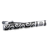 Men's Enamel Crafted Silvery Tie for Wedding Accessories