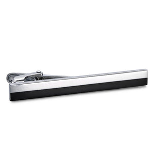 Men's Suit Shirt Tie Clip Dress Accessory Square and Tie Clip