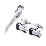 French Violin Cufflinks Gift Box Set for Stylish Musicians