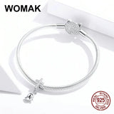 925 Silver Halloween Ghost Charm Cross Beads for Bracelet Pendant DIY Jewelry