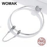 925 Silver Vine Safety Chain for Bracelet Charm DIY
