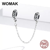 925 Silver Vine Safety Chain for Bracelet Charm DIY