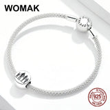 925 Sterling Silver Charm Beads Bracelet Making DIY Jewelry