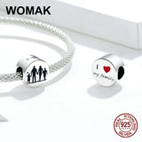 925 Sterling Silver Charm Beads Bracelet Making DIY Jewelry