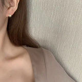 Starfish Pave Zircon Stud Earrings 925 Silver 14k Plated Women Boho Jewelry