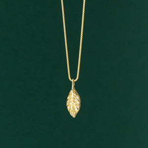 Sterling Silver Leaf Pendant Necklace for Women Teen Party