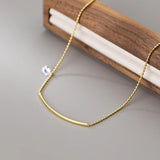 925 Silver Zircon Bead Anklets Beach Party Jewelry Gift