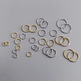 925 Silver Gothic Twist Huggie Hoop Earrings Women Men Charms Ear Buckle
