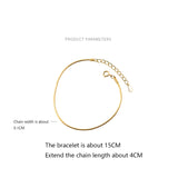 925 Silver Snake Bone Chain Bracelet Women European Hip Hop Jewelry