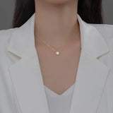 925 Silver Dazzling Stone Necklace for Women Wedding Choker