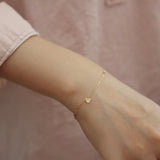925 Silver Love Heart Pendant Bracelet for Women, Girlfriend Birthday Gift