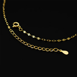 925 Silver Moon Anklets For Women Charm Beach Foot Jewelry