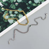925 Silver Mini Green Zircon Bracelet for Women Unisex