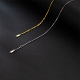 925 Silver Geometric Golden Link Chain Charm Bracelet Wedding Jewelry Gift