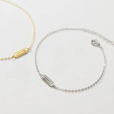 925 Silver Minimalist Paperclip Bracelet for Women - Party Jewelry