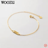 925 Silver Minimalist Paperclip Bracelet for Women - Party Jewelry