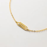 925 Silver Minimalist Paperclip Bracelet for Women - Party Jewelry