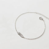 925 Silver Minimalist Paperclip Bracelet for Women - Party Jewelry