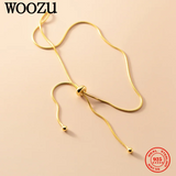 925 Silver Snake Bone Chain Anklet Women Wedding Foot Summer Beach Jewelry