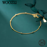 925 Silver Minimalist Beads Chain Bracelet Women Party Jewelry Gift