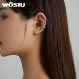 925 Sterling Silver Butterfly & Vine Stud Earrings for Women
